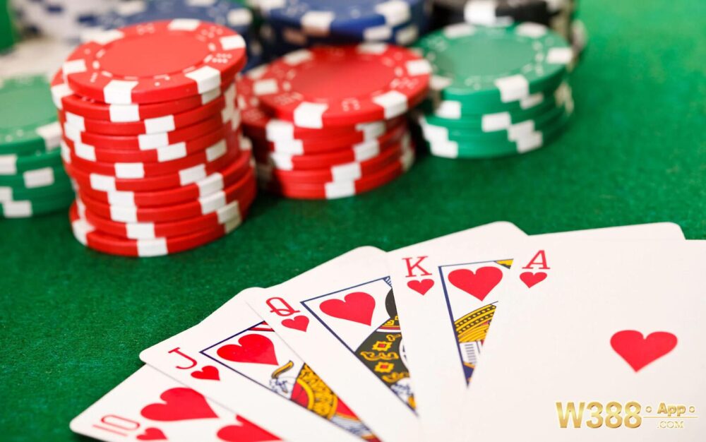 Trò chơi Poker là một trò cá cược với bộ bài Tây 52 lá
